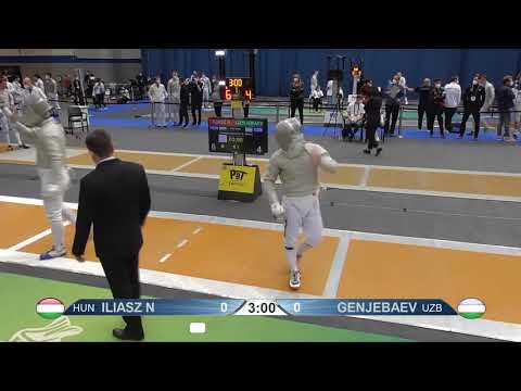 Budapest 2021 SMS - PL128 - Iliasz HUN v Genjebaev UZB