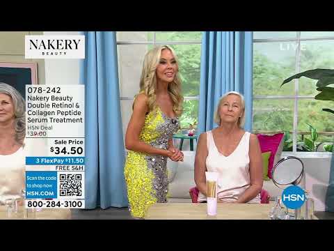 Nakery Beauty Double Retinol   Collagen Peptide Serum Tr...