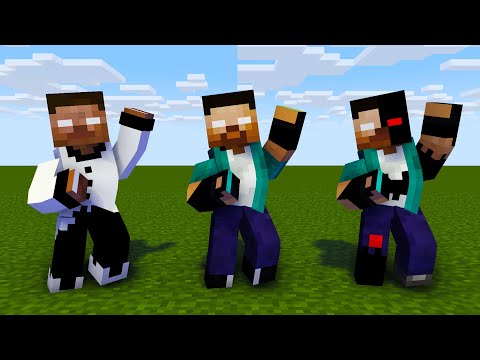 MONSTER SCHOOL | K/DA - POP/STARS HEROBRINE BROTHERS | MINECRAFT ANIMATION