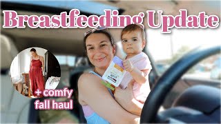 NEW MOM VLOG | Comfy Fall Clothing Haul, Decluttering Baby Items, Nursery & Breastfeeding Updates