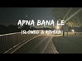 Apna Bana Le (slowed and reverb)