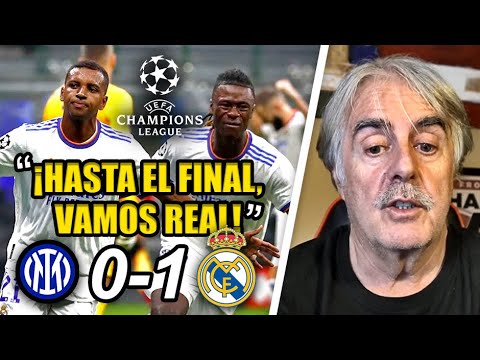INTER 0-1 REAL MADRID | COURTOIS y RODRYGO salvadores | RESUMEN y ANALISIS