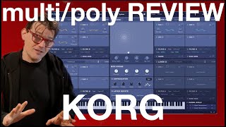 Video thumbnail for KORG Multi Poly NATIVE virtual analog synth REVIEW by AGDugros