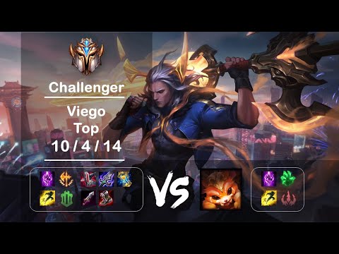 KR Challenger Top Viego vs Gnar Ep.1931