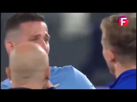 DEFENDER LUIS FELIPE RED CARD  LAZIO VS INTER MILAN