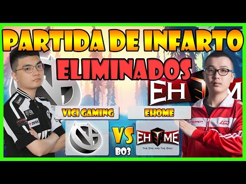 VICI GAMING VS EHOME BO3[GAME 3] ELIMINACIÓN - DOTA PIT SEASON 3: CHINA - DOTA 2 PRO