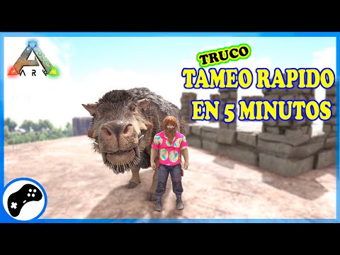 TAMEAR DAEODON en 5 MINUTOS  😱 ARK [TRUCO TAMEO RAPIDO] (Funciona EN OFICIAL)