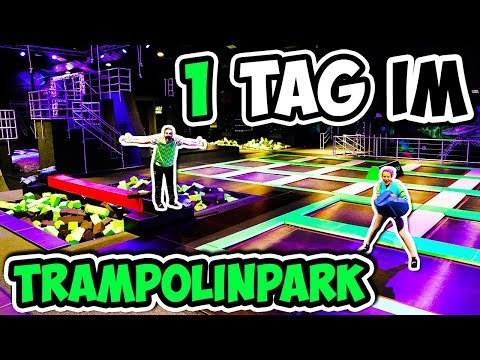 1 TAG ALLEINE IM TRAMPOLINPARK! Kaan & Kathi mit MEGA VIEL ACTION!