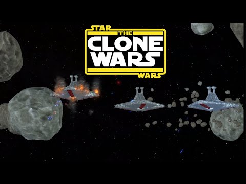 3 Venators vs 1 Providence-class Dreadnought - Star Wars: Empire At War