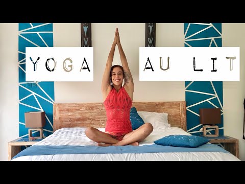 Yoga au lit : se réveiller de bonne humeur !