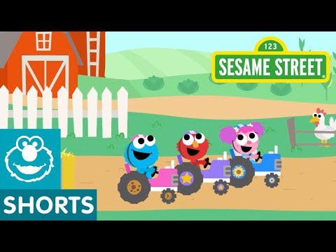 Sesame Street: Farm Track | Magical Car Races #4