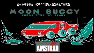 Amstrad CPC Games - Moon Buggy