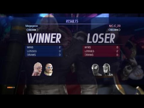 MvC: Infinite - Nemesis & Sigma vs Spiderman & Nova