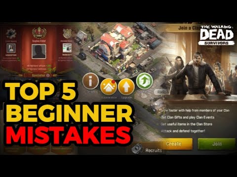 5 Beginner Mistakes You MUST Avoid in TWD: Survivors | TWD Survivors