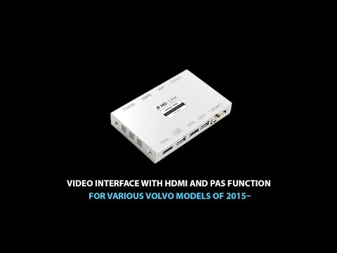 Video Interface with HDMI for Volvo of 2015– MY Preview 1