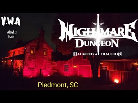 Nightmare Dungeon Haunted Attraction Greenville, SC #halloween2023 #halloween #hauntedhouse #haunted