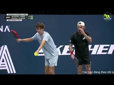 Final highlights: QUANG DUONG/KLINGER vs MCGUFFIN/TARDIO. Proton Australia Pickleball 2.2.2025