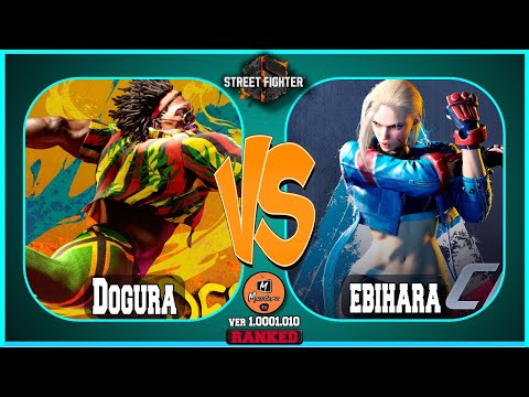 SF6 Dogura (dee jay) VS (cammy) ebihara MasterZ TV