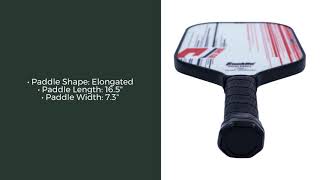 Video thumbnail: Franklin Ben Johns Signature Heavyweight Composite Pickleball Paddle