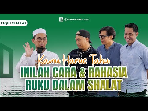 RIZAL ARMADA | ARMAND MAULANA | DUDE HERLINO MENGIKUTI KAJIAN FIQIH SHALAT #kajianmusawarah
