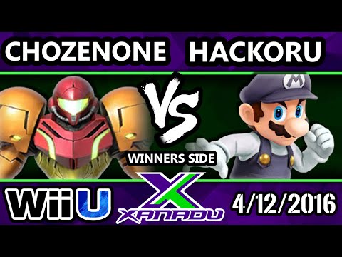 S@X 145 - Hackoru (Mario) Vs. TCG | ChozenOne (Samus) SSB4 Tournament - Smash Wii U - Smash 4