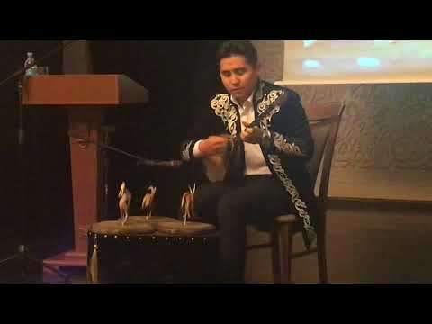 Orteke performance, Kazakh Museum of Folk Musical Instruments, Almaty  mov
