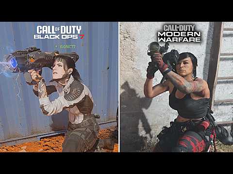 Cod: Black Ops7 vs Modern Warfare 2019 - Physics, Graphic & Details Comparison