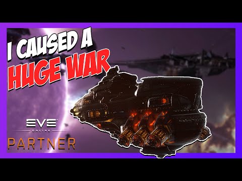 I STARTED a MASSIVE WAR By Accident | EVE Online