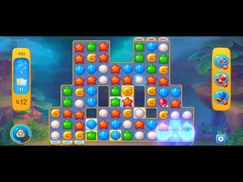 Fishdom Level 461 with NO BOOSTERS