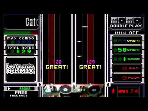 【DP】beatmania 6th MIX+CORE REMIX - Catch it! [HARD]