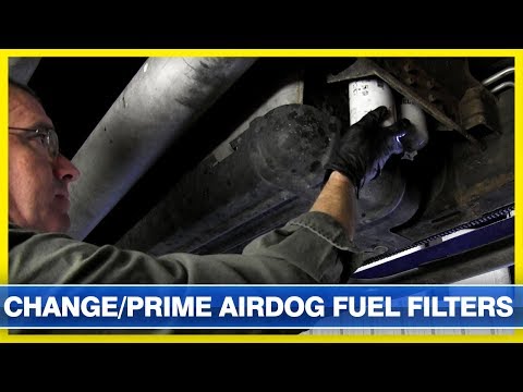 How To Change and Prime an Airdog Fuel System Fuel Filter