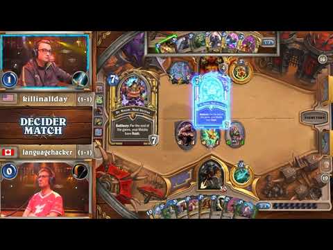 18. killinallday vs languagehacker – Fase de grupos – 2019 HCT World Championship