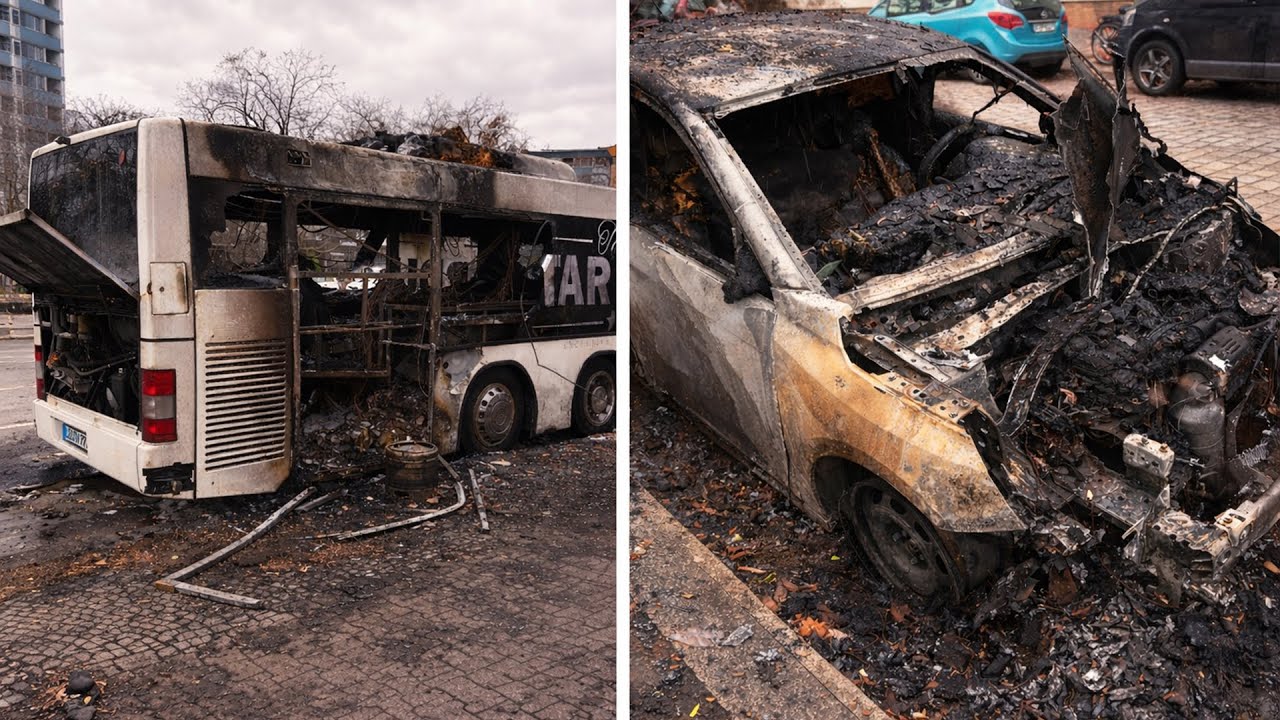 So sah Berlin nach Silvester aus... Alles ZERSTÖRT
