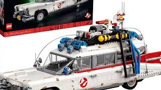 🚓 Nostalgic & Iconic: LEGO Ghostbusters ECTO-1 Car Kit | Collectible Model for Adults
