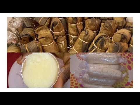 #Como fazer kikwanga🇦🇴(Apprendre à faire du Chikwangue)