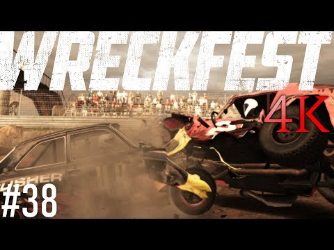 [Wreckfest Gameplay] Complete Career #38 Deamons of Dirt REPLAY 4K Without Comments