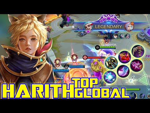 Harith Perfect Fast Dash - Best Build 2020 - Top Global Harith - Mobile legends