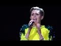 Miley Cyrus Performs Wrecking Ball ACOUSTIC at ...