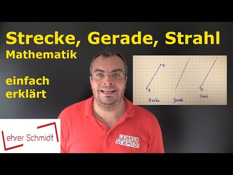 Segment, line, ray | Mathematics - simply explained | Lehrerschmidt
