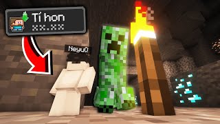 Tôi Bị Hóa Tí Hon Trong Minecraft Nhưng Nó Lạ Lắm!!