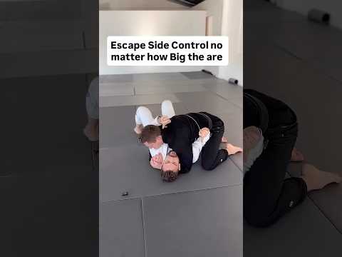 Escape Side Control no matter how Big they are