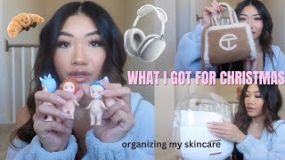 CHIT-CHAT VLOG: I’M BACK! (WHAT I GOT FOR CHRISTMAS, ORGANIZING SKINCARE, ETC…)