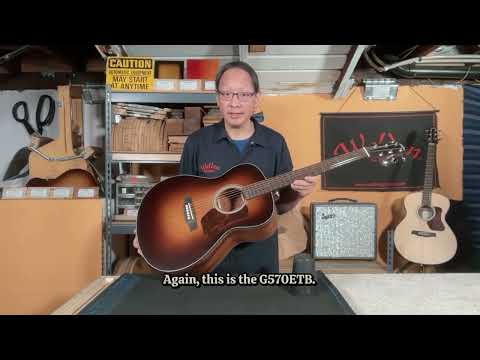Meet the Walden Natura G570ETB | Solid Cedar Top Grand Auditorium Acoustic-Electric
