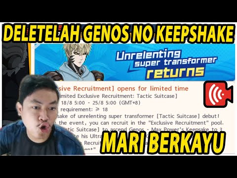 🔴GENOS NO KEEPSHAKE MAH DELETE SAJA!! - One Punch Man: The Strongest