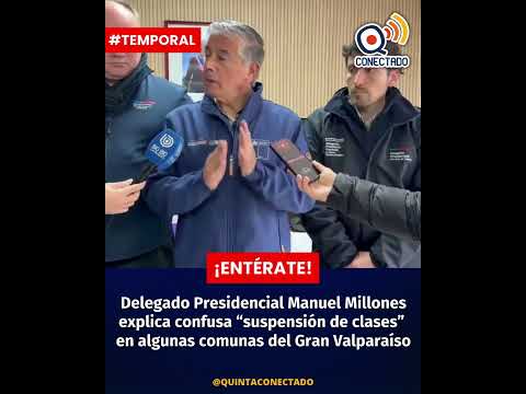 SISTEMA FRONTAL Y SUSPENSION DE CLASES EN VALPARAISO