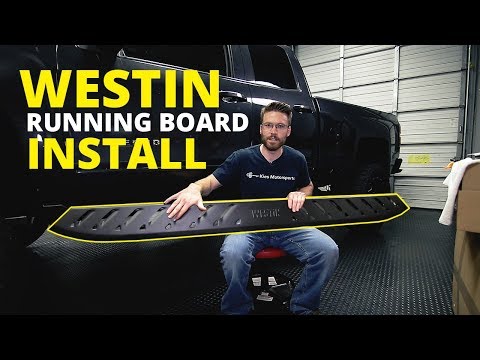 How to Install Westin Thrasher Running Boards 2014-2018 Silverado and Sierra