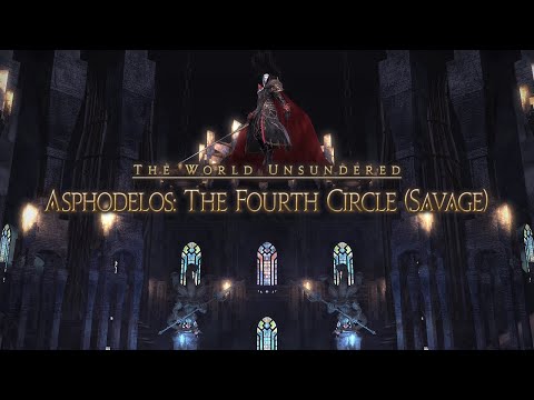 FFXIV - Asphodelos: The Fourth Circle Phase 1 (Savage) (P4S) - AST PoV