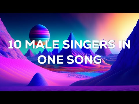 TOP 10 MALE SINGERS IN ONE SONG (Tiktok Viral)| Remix Version by minlee (Lyrics Terjemahan)