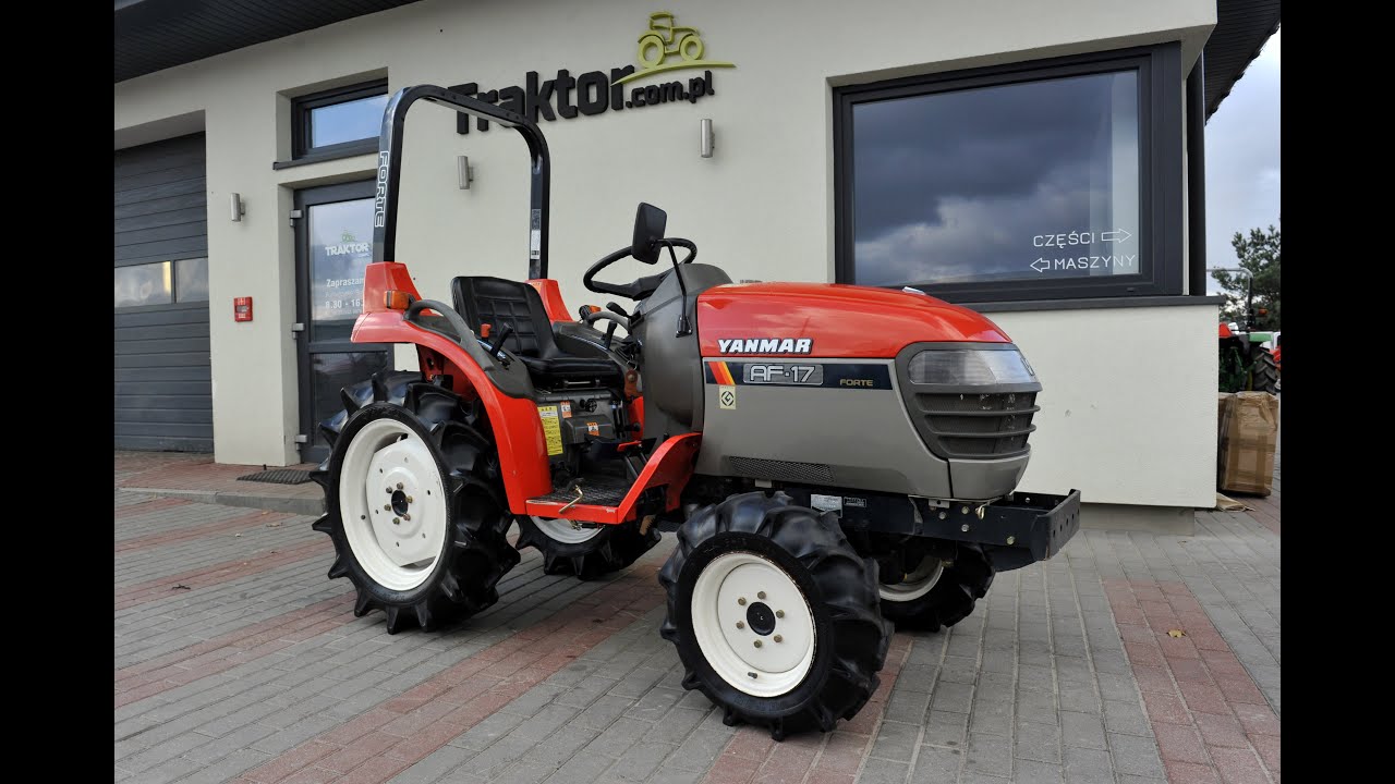 Yanmar AF17 4x4 17KM japoński ciągnik www.TRAKTOR.com.pl
