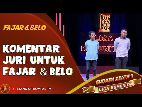 Komentar Juri untuk Fajar dan Belo: Fajar Dibilang Mirip Jaden Smith! | SUCI Liga Komunitas